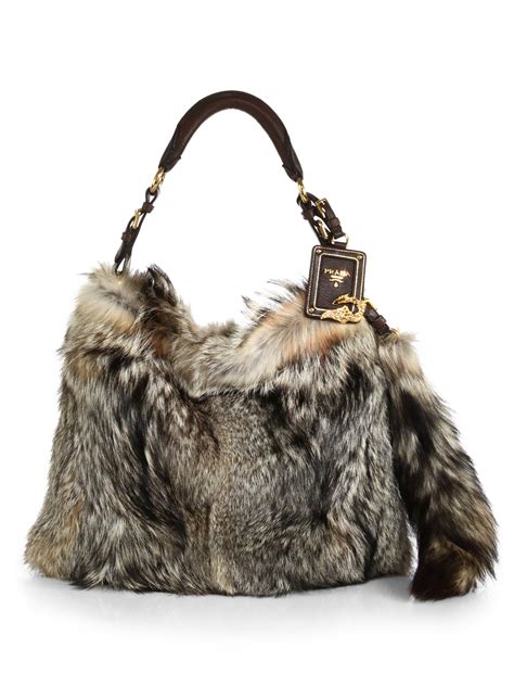 prada fox fur handbag|Prada Fox Fur.